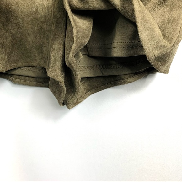 The Impeccable pig suede green romper - Picture 5 of 5